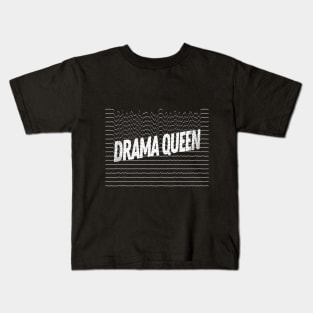 Drama Queen! Funny Contemporary Graphic Design Artwork Kids T-Shirt